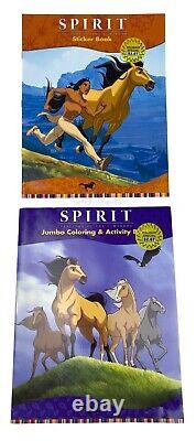 Spirit Stallion Cimarron Sticker Book & Coloring & Activity Paperback Signed