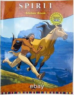 Spirit Stallion Cimarron Sticker Book & Coloring & Activity Paperback Signed