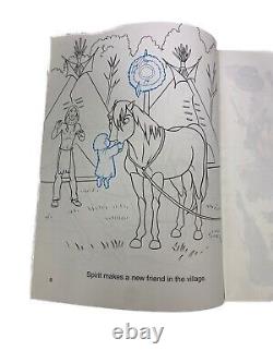 Spirit Stallion Cimarron Sticker Book & Coloring & Activity Paperback Signed