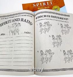 Spirit Stallion Cimarron Sticker Book & Coloring & Activity Paperback Signed