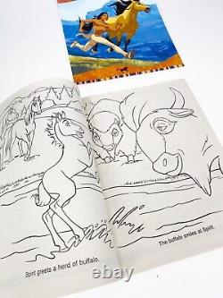 Spirit Stallion Cimarron Sticker Book & Coloring & Activity Paperback Signed