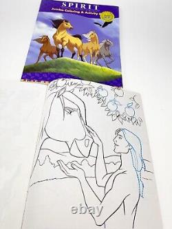 Spirit Stallion Cimarron Sticker Book & Coloring & Activity Paperback Signed