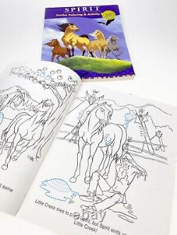 Spirit Stallion Cimarron Sticker Book & Coloring & Activity Paperback Signed