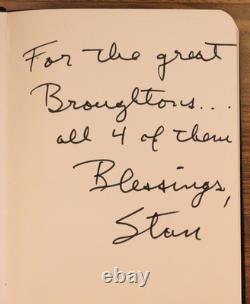 Stan Brakhage / A Moving Picture Giving and Taking Book Signed 1st Edition 1971
