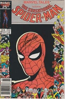 Stan Lee signed Spider-Man comic book! Marvel 25th Anniversary Edition