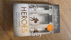 Stephen Fry Signed 1st Edition Hardcover Set Troy, Odyssey & Heroes