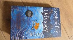 Stephen Fry Signed 1st Edition Hardcover Set Troy, Odyssey & Heroes