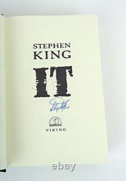 Stephen King Author Signed Autograph It 1st Edition/1st Printing Hardcover Book