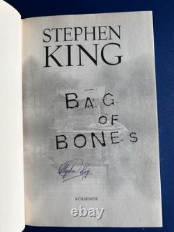 Stephen King Bag of Bones SIGNED Hardback Scribner Autograph