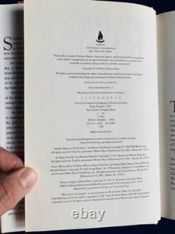Stephen King Bag of Bones SIGNED Hardback Scribner Autograph