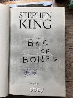 Stephen King Bag of Bones SIGNED Hardback Scribner Autograph