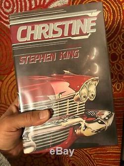 Stephen King. Christine. 1983 First edition, Signed Book Limited Edition of 1000