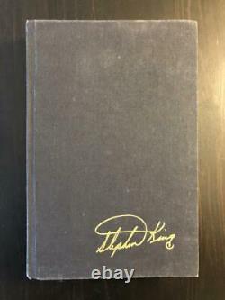 Stephen King Signed Autograph Pet Sematary Book, Novel 1st/1st First Edition