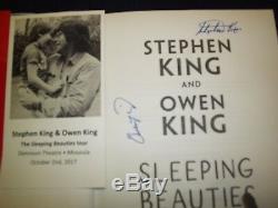Stephen King Signed Book Titled Sleeping Beauties 1st Edition Rare! Awesome