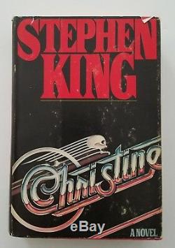 Stephen King Signed Christine Book Club Edition BCE Hardcover Horror LEGEND RAD