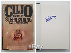 Stephen King Signed Cujo Book Club Edition BCE Hardcover Horror LEGEND RAD