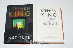 Stephen King Signed'the Institute' 1st/1st Edition Printing Hardcover Book Coa