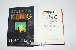 Stephen King Signed'the Institute' 1st/1st Edition Printing Hardcover Book Coa