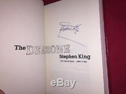 Stephen king library signed first edition autographed book rare the dead zone