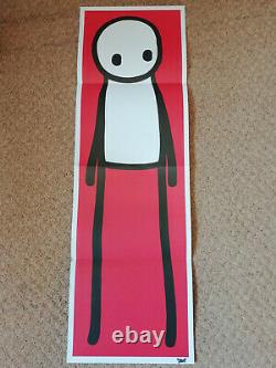 Stik Signed Rare Art Book 1st Edition & Red Limited Print Signed Poster 2015