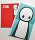 Stik Teal Print & Book 2016 USA 1st edition poster Mint Condition not signed