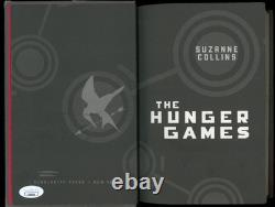 Suzanne Collins Signed Autographed The Hunger Games 1st Edition Book JSA COA
