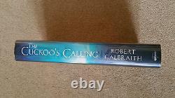 THE CUCKOO'S CALLING Robert Galbraith (J. K. ROWLING) SIGNED UK 1st/1st RARE