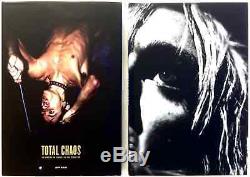 THE STOOGES / IGGY POP Total Chaos SIGNED LTD. EDITION BOOK With45, Poster, More