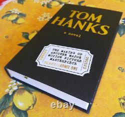 TOM HANKS Making Of Another Major Motion Picture SIGNED & NUMBERED HB Book NEW