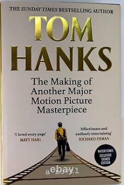 TOM HANKS Signed UK 1st Edition Book The Making of Another Major. JSA COA