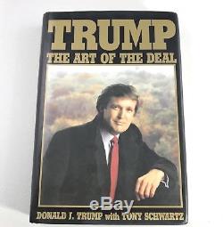 TRUMP The Art Of The Deal SIGNED 2016 Official Election Edition Book