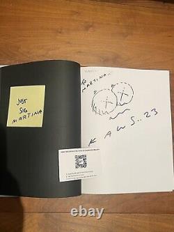 TWO (2)Kaws New Fiction Hardback Book Signed Edition Limited Edition WITH DOODLE