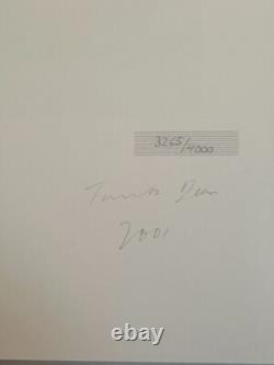 Tacita Dean FLOH Artists Book Signed Limited Edition 1st Edition Like New