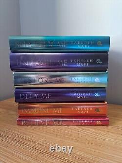 Tahereh Mafi Shatter Me Series 6 Books Special Edition/3 signed By Author