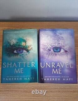 Tahereh Mafi Shatter Me Series 6 Books Special Edition/3 signed By Author