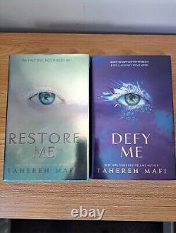 Tahereh Mafi Shatter Me Series 6 Books Special Edition/3 signed By Author