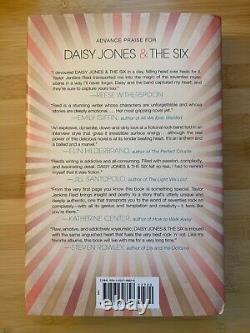 Taylor Jenkins Reid SIGNED BOOK Daisy Jones & The Six 1ST EDITION Hardcover