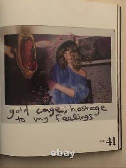 Taylor Swift Reputation Limited Edition HC Book Signed Photo Pg & CD Photos