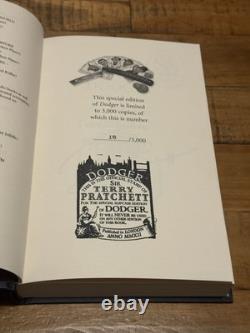 Terry Pratchett Dodger Signed Limited 1st Edition Slipcase Book