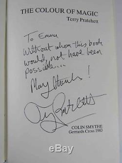 Terry Pratchett The Colour of Magic Signed First UK Edition 1983 1st Book