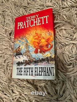 Terry Pratchett The Fifth Elephant Signed First Edition 1999 Hardback Book