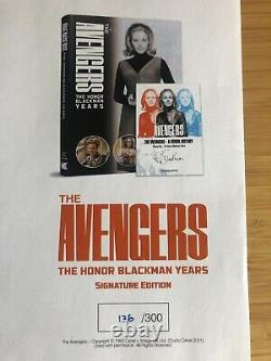 The AVENGERS THE HONOR BLACKMAN YEARS Signature edition 136/300 + promos