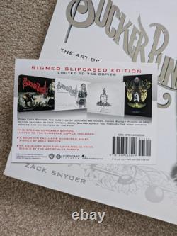 The Art Of Sucker punch Zack Synder Book, Signed Edition With Alex Pardee