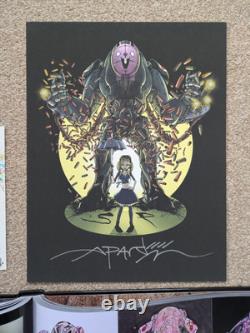 The Art Of Sucker punch Zack Synder Book, Signed Edition With Alex Pardee