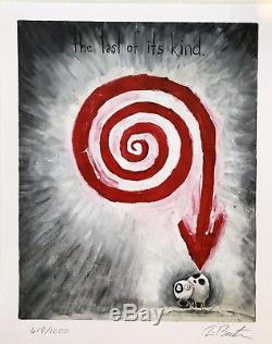 The Art Of Tim Burton Dee-Lux Edition Signed Book With Signed Ltd Edition Print