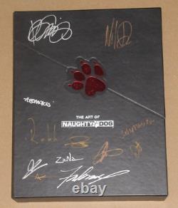 The Art of Naughty Dog Limited Edition Book Last of Us Signed Druckmann Straley