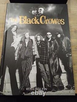 The Black Crowes -SIGNED Deluxe Ltd Numbered Book Rufus Publications Ross Halfin