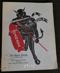 The Black Devils'Ray Routhier' History First Special Service Force Book, Signed