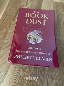 The Book Of Dust Volume 2 The Secret Commonwealth Philip Pullman Signed Slipcase