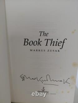 The Book Thief, Doodled & Signed First Edition, First Print (Marcus Zusak)
